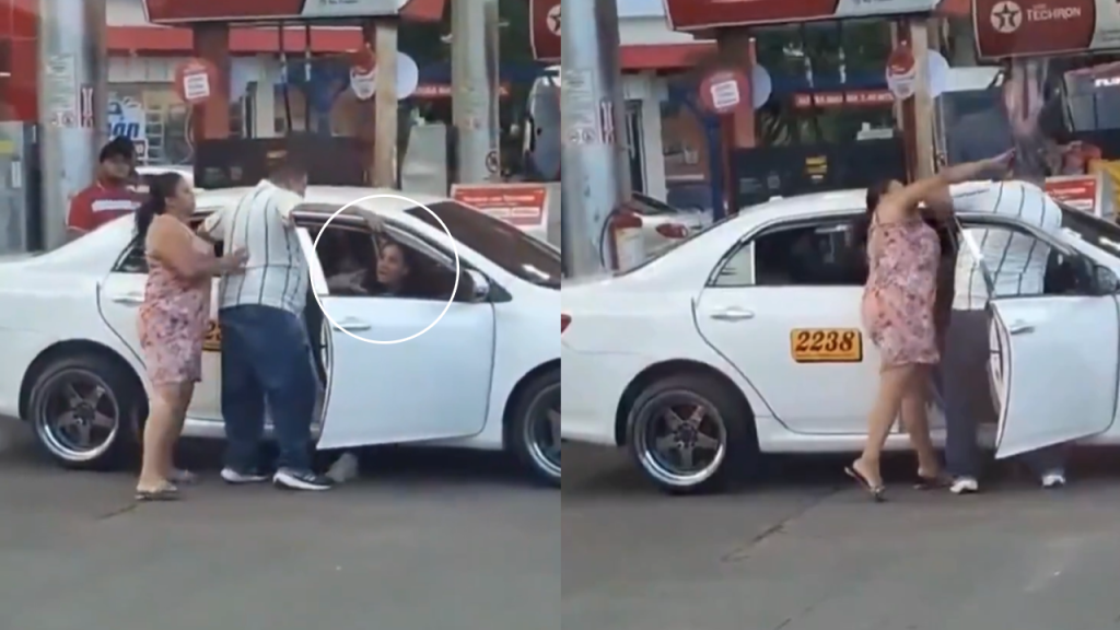 Mujeres se van a los golpes por el amor de un hombre en plena vía pública