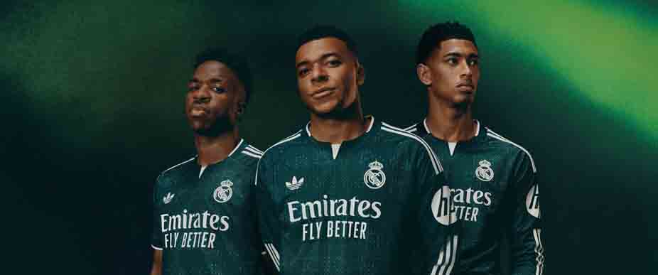 Real Madrid regresa al color verde y la define así «aura»