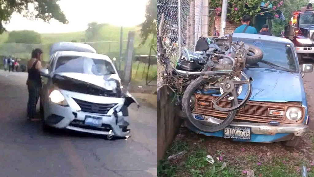 Conductor ebrio arrolla a motociclista y acaba con su vida en Sonsonate
