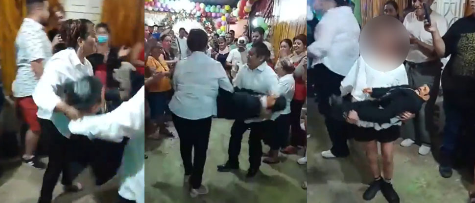 Candidata del PCN por la alcaldía de San Salvador Norte participa en actividad con brujería