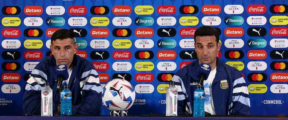 Lionel Scaloni y Dibu Martínez hablarán previo a la final del Mundial