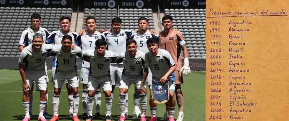 Según un vidente: El Salvador será campeón del Mundo en el 2034