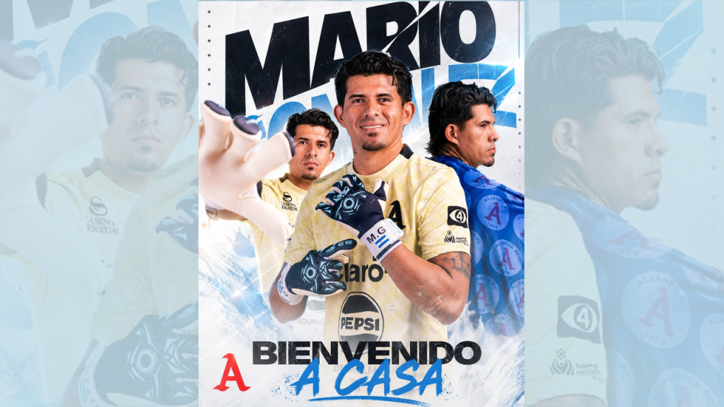 Mario González vuelve a defender los colores del Alianza F.C.