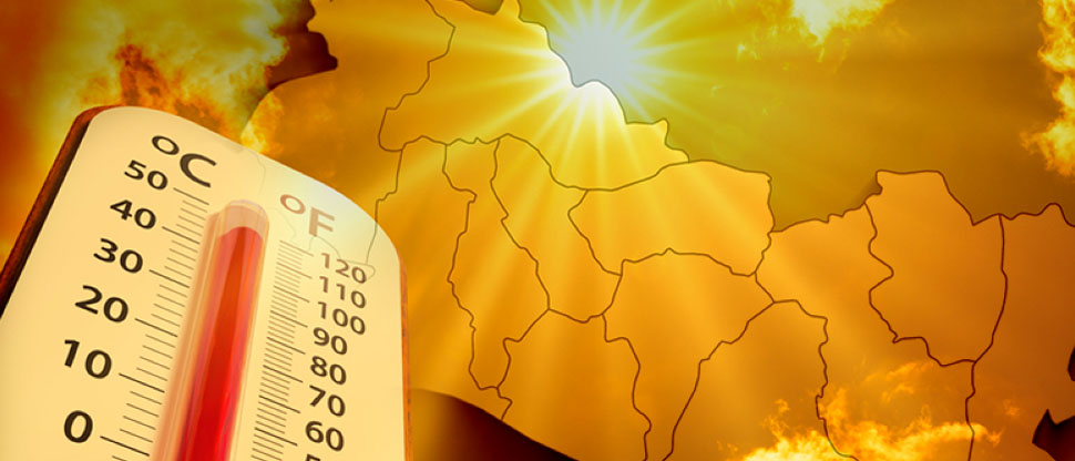 Temperaturas de hasta 39° Celsius para este miércoles en El Salvador