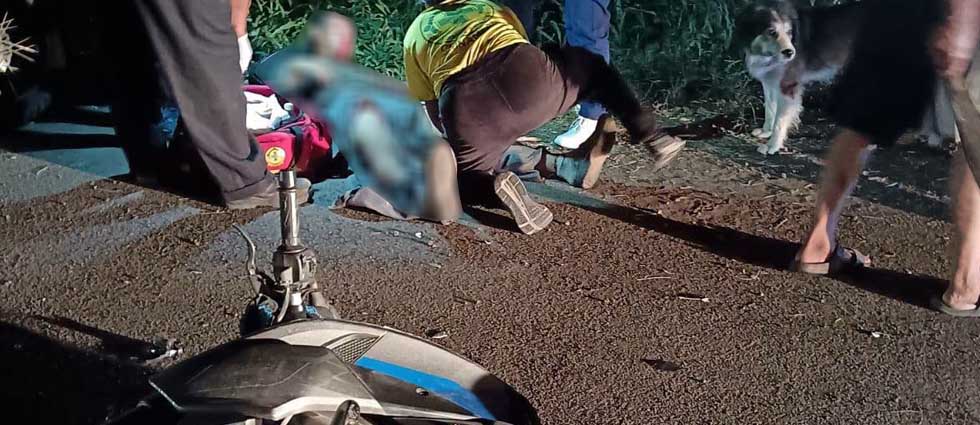 Maestra fallecida en Moncagua fue arrollada por un motociclista, quien sufrió múltiples lesiones en el hecho