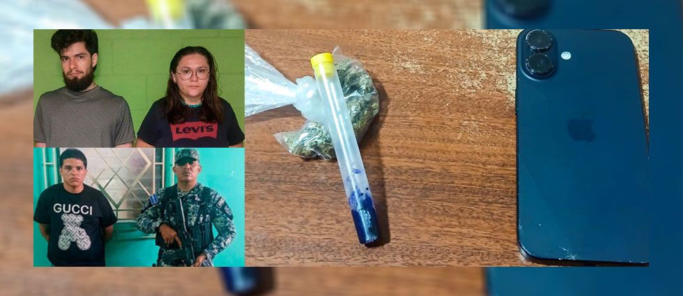Policías capturan a sujetos acusados de tráfico ilícito y posesión y tenencia en Chalatenango