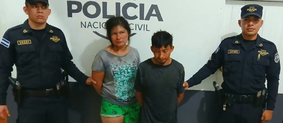 Usulután: arrestan a pareja tras irse de rumba y dejar solos a sus hijos, de 04 años y 06 meses