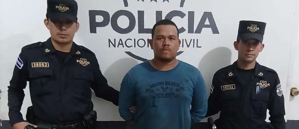Detienen a hombre que era buscado por agrupaciones ilícitas en San Miguel