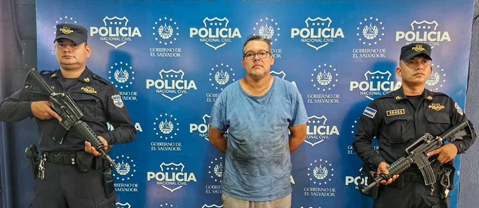 Capturan a temido gatillero de la MS-13 que tiene un amplio récord criminal desde el 2008 en San Salvador