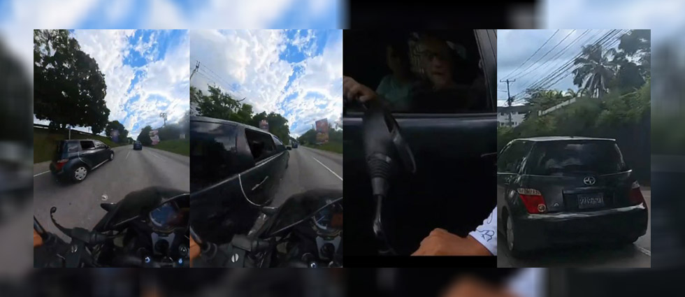 Denuncian a conductor mayor que estuvo a punto de causar un grave siniestro al invadir carril