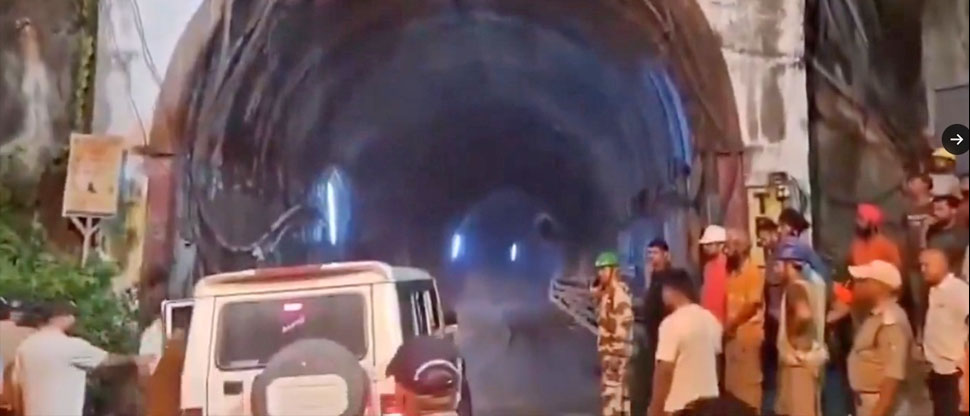 INDIA: siete trabajadores fallecen tras derrumbe de rocas en túnel en construcción