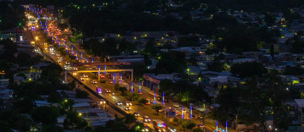 Estos son los más de 100 kilómetros de carretera que iluminará el Gobierno en El Salvador