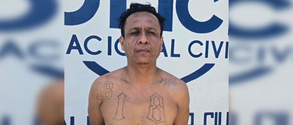 Efectividad policial permite la captura de pandillero que se escondía en una colonia de Ciudad Delgado