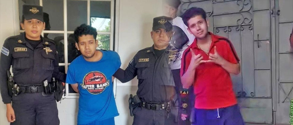Intentó intimidar a las personas “rifando la mara”, pero rápidamente terminó arrestado