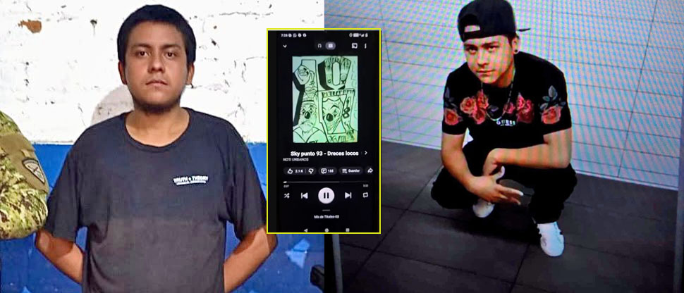 Capturan a sujeto que en su teléfono celular guardaba imágenes y música de la pandilla