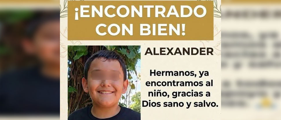 Localizan sano y salvo a menor reportado como desaparecido en Ilopango