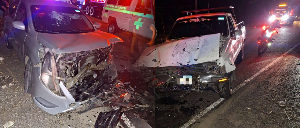 Mujer resulta lesionada tras aparatoso accidente en carretera Litoral