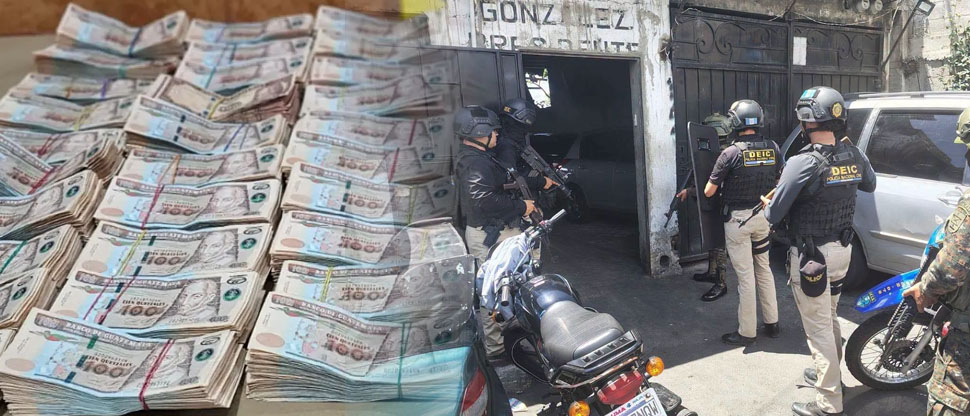 Guatemala: incautan en vivienda más de medio millón de quetzales producto de la extorsión