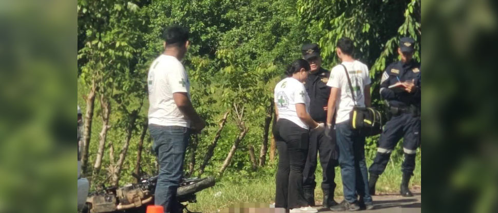 Fuerte accidente deja un motociclista fallecido en San Miguel
