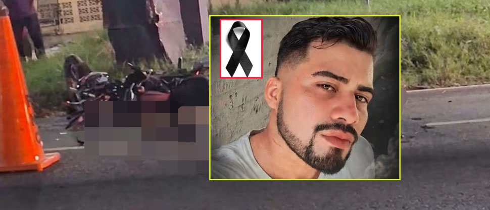 Él era Daniel, motociclista que perdió la vida tras accidentarse en San Miguel