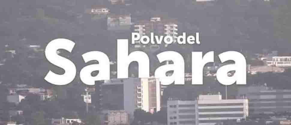 Se mantiene presencia de polvos del Sahara en concentraciones medias en el país