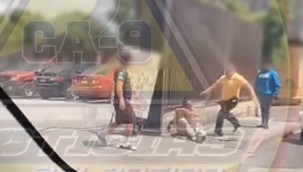 VIDEO: guatemaltecos se toman la justicia en sus manos y le dan una lección a ladrón