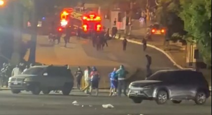 Barras bravas del Xelajú atacan a la Furia Pampera anoche