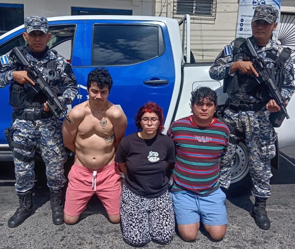 Capturan a distribuidores de sustancias ilegales tras hacer unos disparos en Santa Tecla