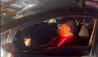 VIDEO: automovilista aparentemente borracho choca frontalmente contra carro en Sonsonate