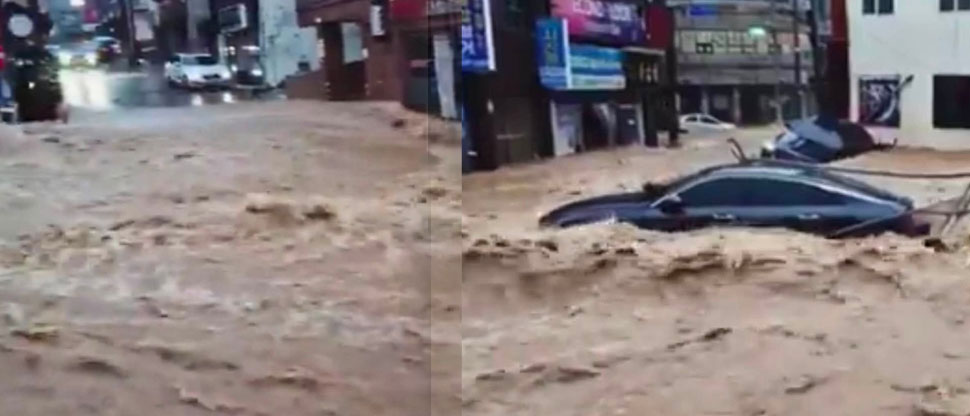 Corea del Sur: intensas lluvias provocan devastadoras inundaciones