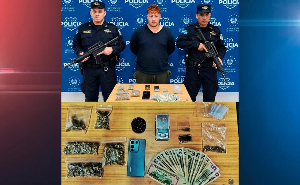 Cae distribuidor de sustancias ilícitas que operaba en Mejicanos y San Salvador