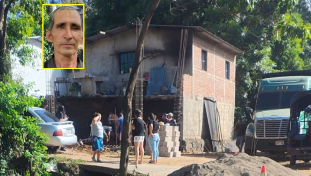 Él era don José, albañil fallecido tras caerle un muro en el cantón Talpetate, Usulután
