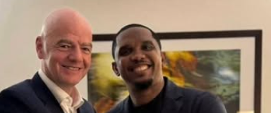 Samuel Eto’o pide apoyo para Gianni Infantino