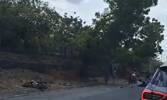 Motociclista pierde la vida en fuerte choque en la carretera Litoral