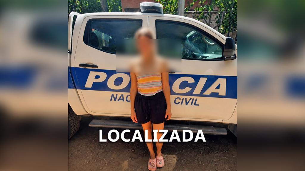 Localizan a menor reportada como desaparecida; no fue víctima de ningún delito