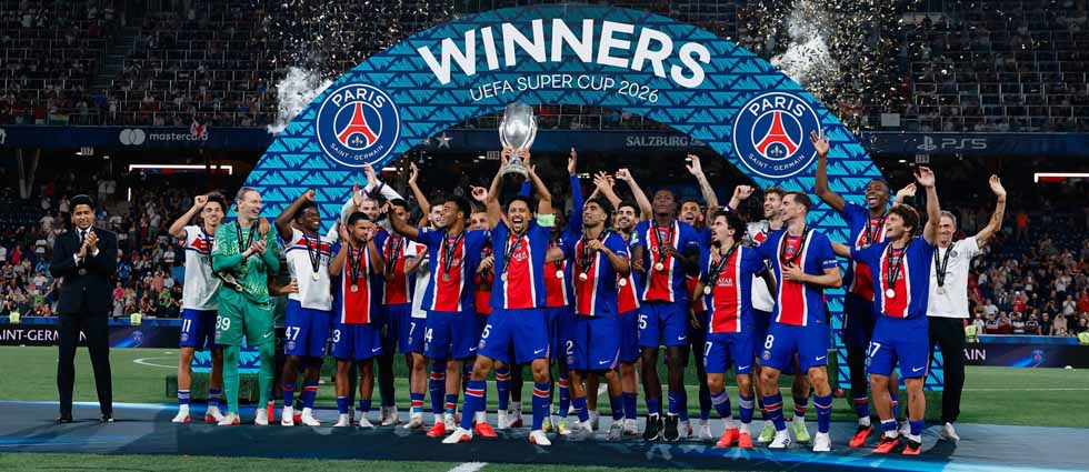 El PSG sigue imparable y ya presume de bicampeón de la Supercopa de Europa