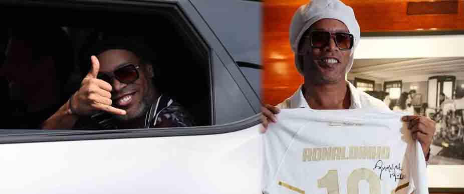 Ronaldinho sale del retiro y ya fue fichado por su nuevo club