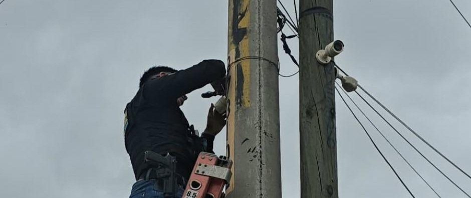 Desmantelan cámaras instaladas por las maras para controlar los movimientos de la policía en Guatemala