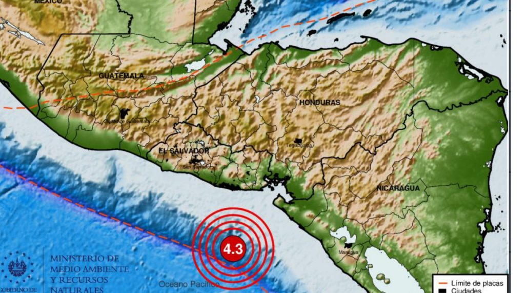 Fuerte sismo sacude el oriente del país este mediodía