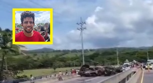 Trailero salvadoreño cuenta cómo sufrió aparatoso accidente en Costa Rica y sobrevivió