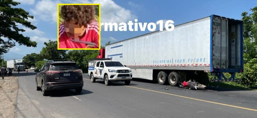 Él era William, motociclista de 16 años fallecido en un fatal choque en La Hachadura