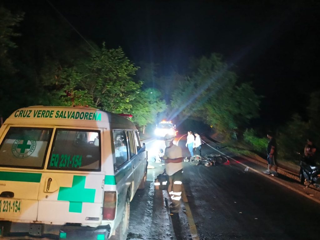 Un motociclista fallecido deja accidente en carretera hacia Nueva Concepción