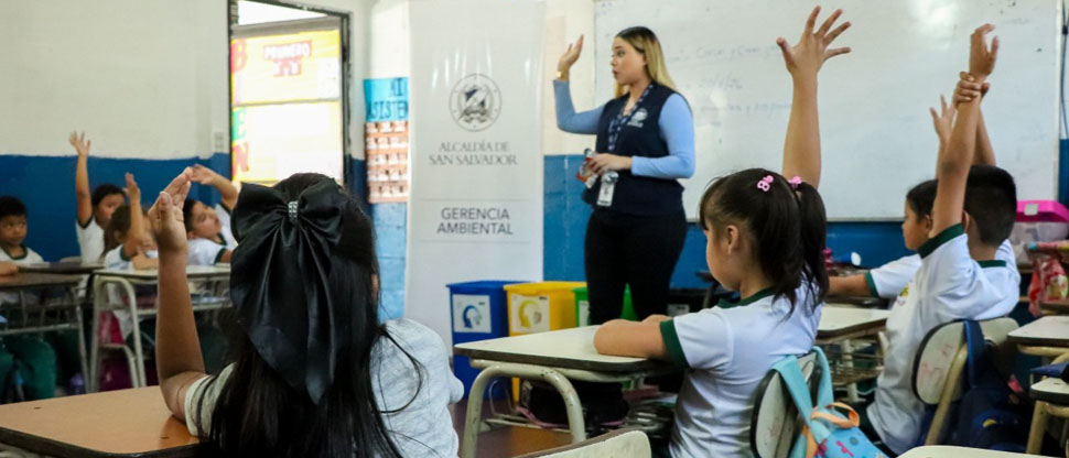 Alcaldía de San Salvador impulsa educación ambiental desde la primera infancia