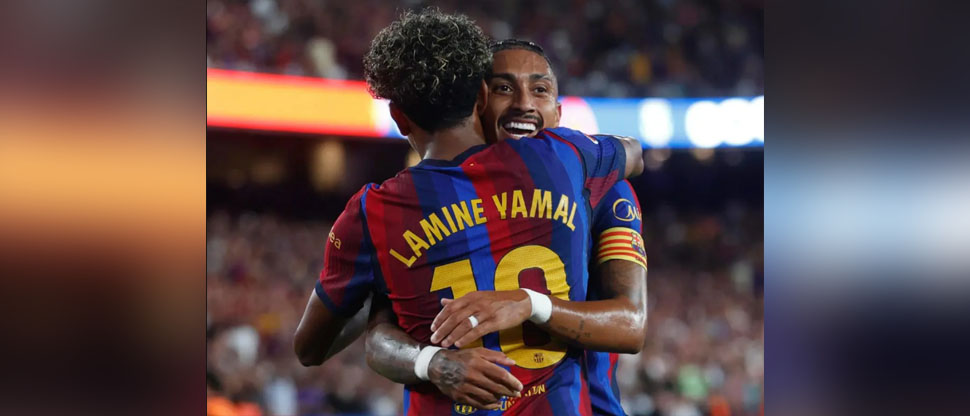 Barcelona aplasta al Rayo Vallecano y vuelve a ser líder de La Liga