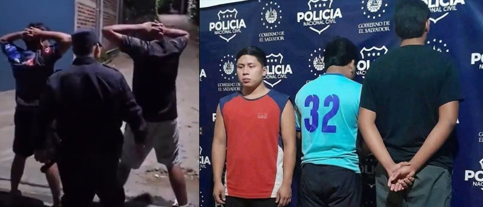 Les salió mal la broma al usar uniforme policial y son capturados por la PNC