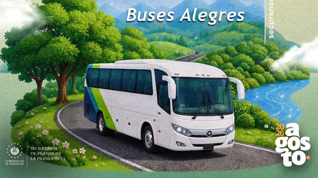 Buses Alegres movilizaron a más de 1,600 personas durante las vacaciones de agosto