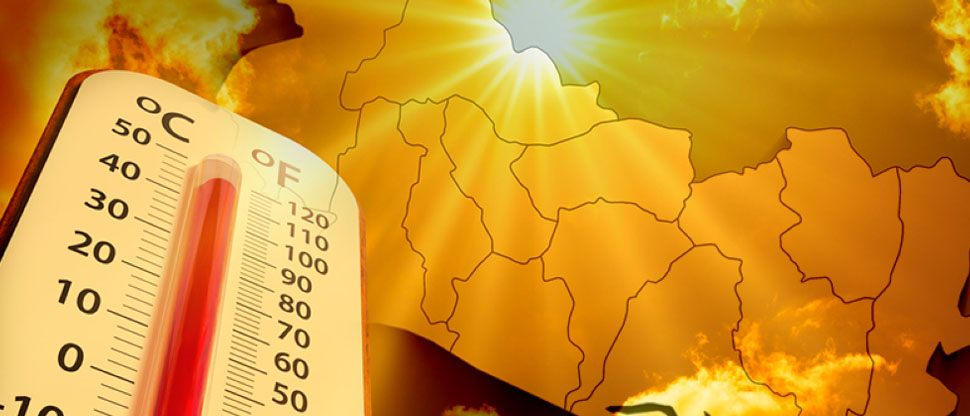 Santa Rosa de Lima registró 44.2° Celsius, convirtiéndose en el más caluroso del país