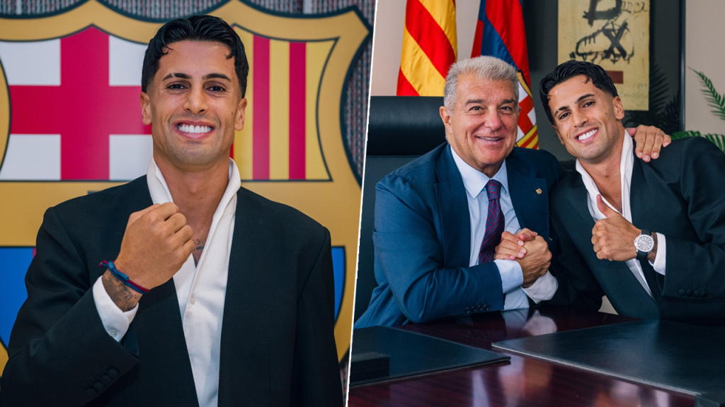 ¡Ahora Sí! João Cancelo ficha con el Barca por tres temporadas