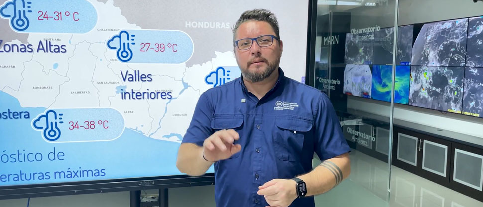 MARN pronostica mucho calor y pocas probabilidades de lluvia para este lunes 10 de agosto
