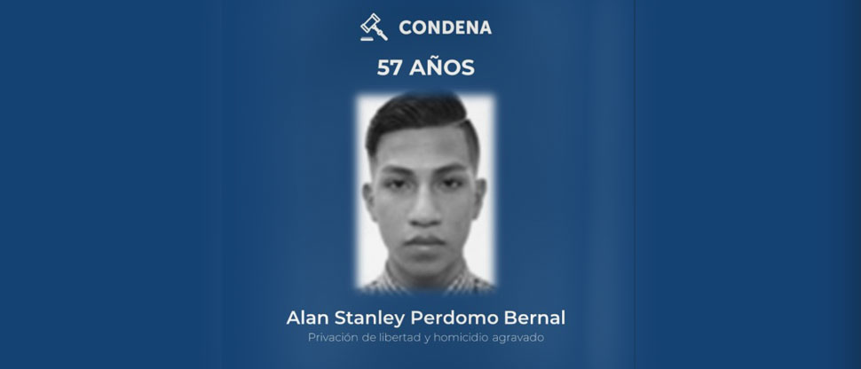 Condenan a 57 años de prisión a pandillero por participar en varios delitos